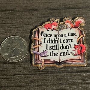 Handmade Storybook Fox magnet